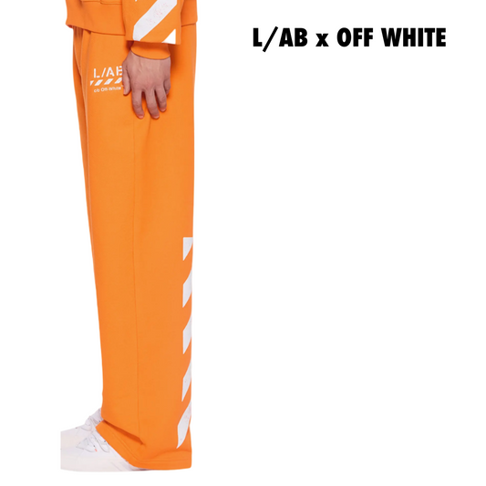 OFF-WHITE L/AB co Sweatpant Orange
