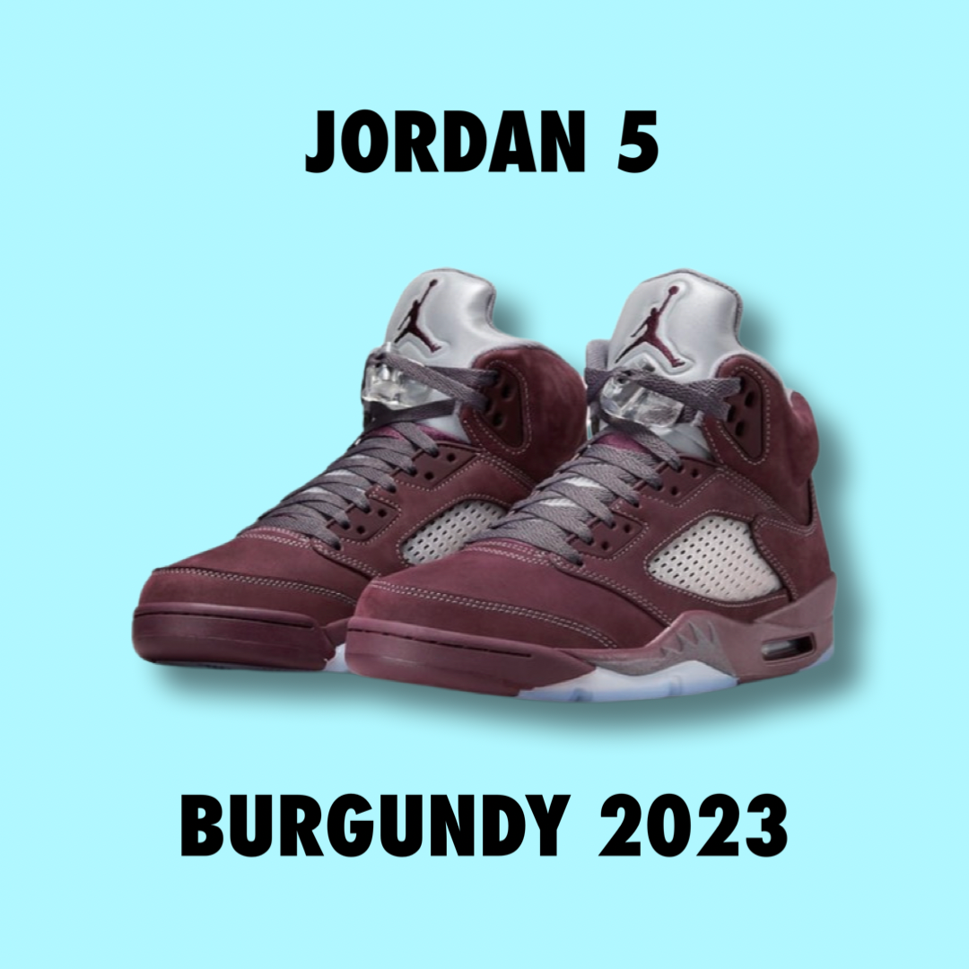 Jordan 5 Burgundy 2023