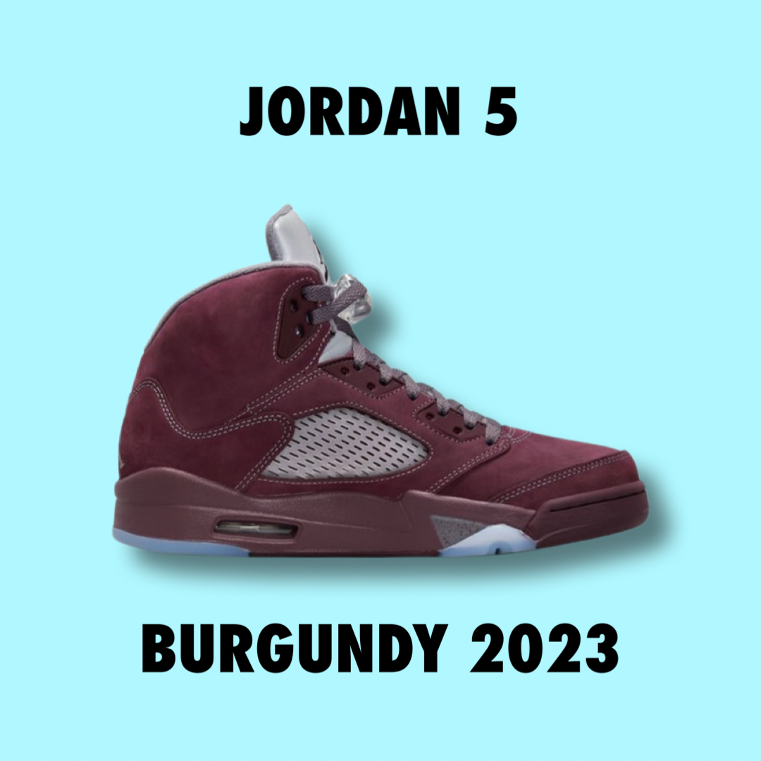 Jordan 5 Burgundy 2023