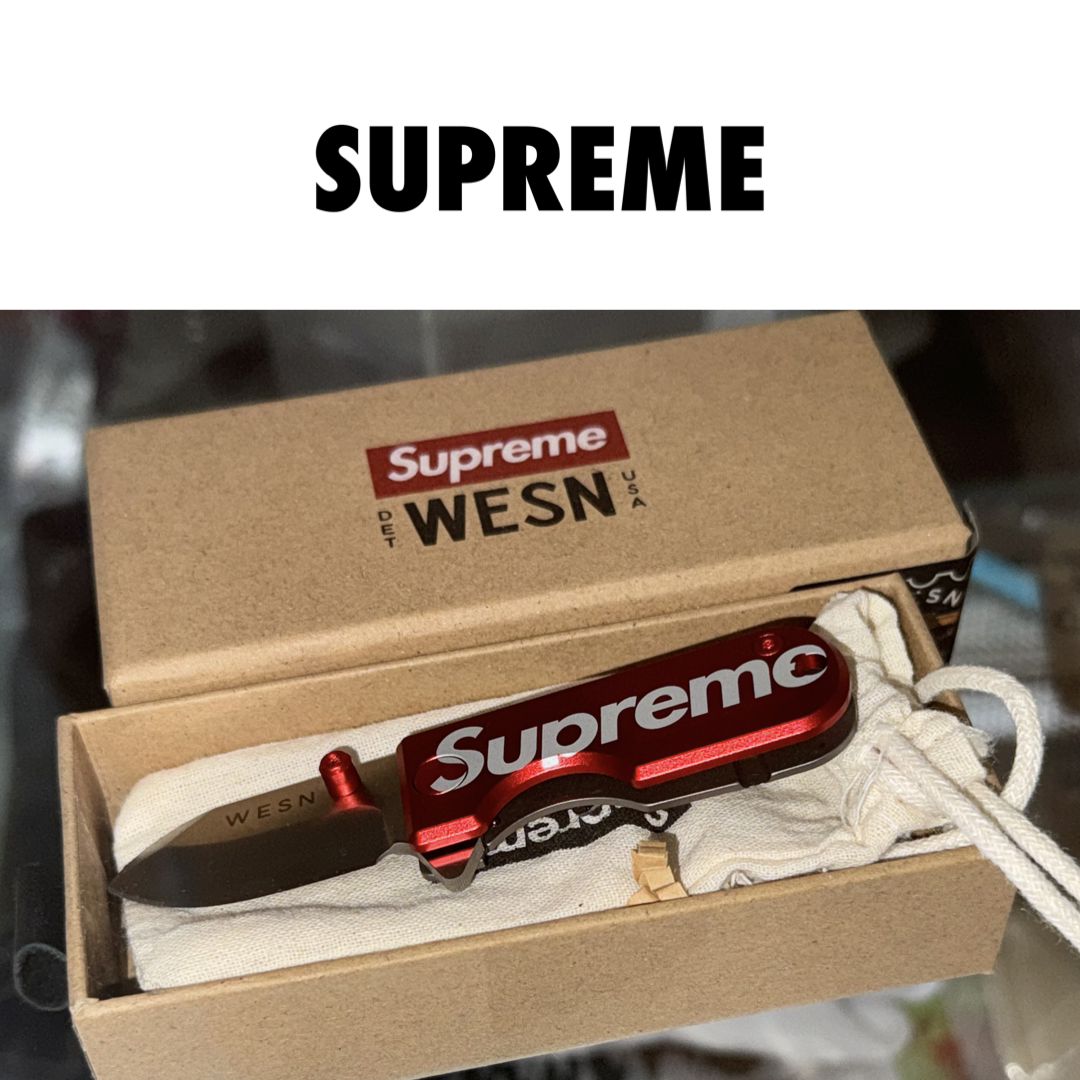 Supreme WESN Microblade
Red