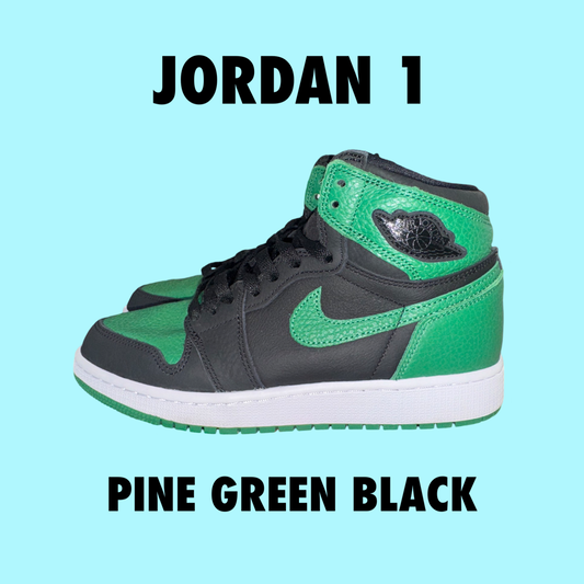 Jordan 1 Retro High
Pine Green Black (GS)