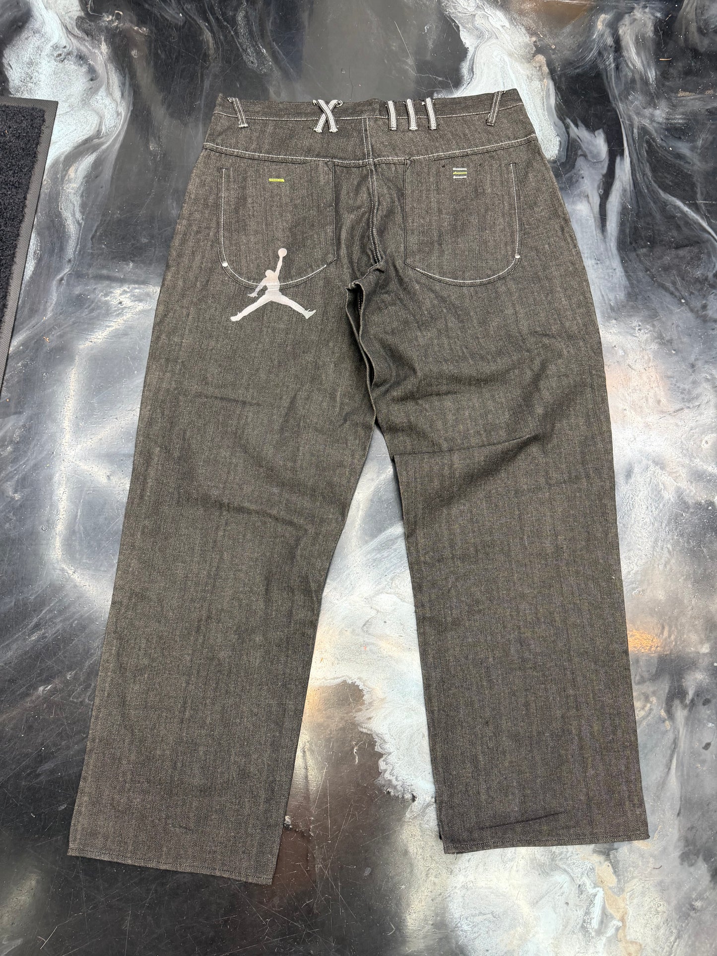 2000’S era vintage Jordan wide leg unreleased jeans (vintage)