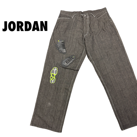 2000’S era vintage Jordan wide leg unreleased jeans (vintage)