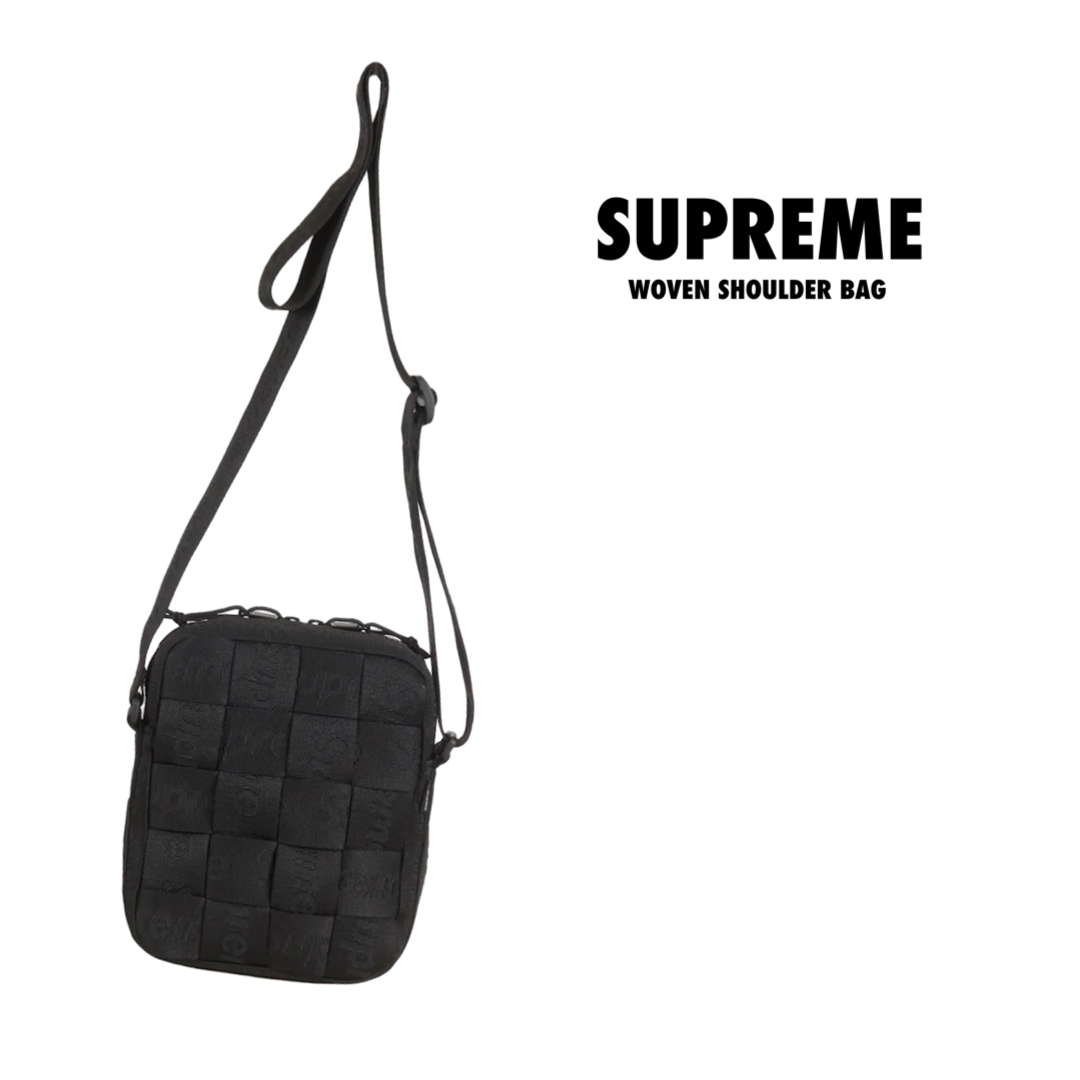 Supreme Woven Shoulder Bag (SS24)
Black