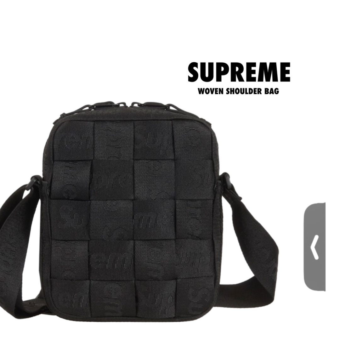 Supreme Woven Shoulder Bag (SS24)
Black