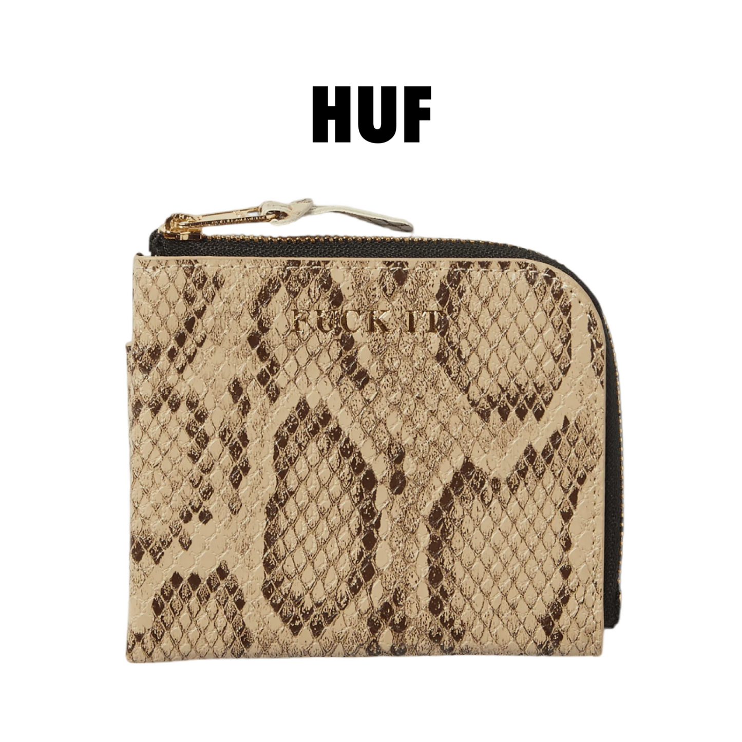 HUF snakeskin F#ck it wallet