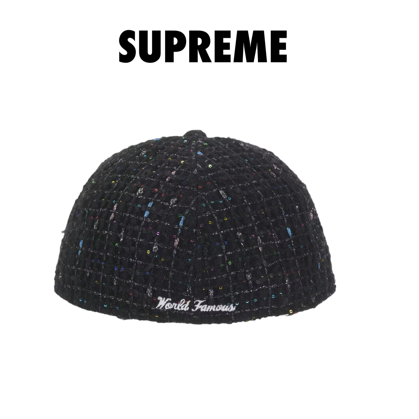 Supreme Boucle Box Logo New Era 59Fifty Fitted Cap black 7 3/8