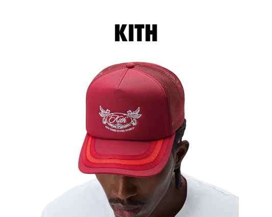 Kith Nolan Trucker hat Allure red