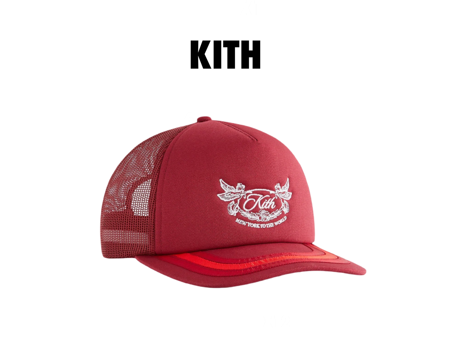 Kith Nolan Trucker hat Allure red