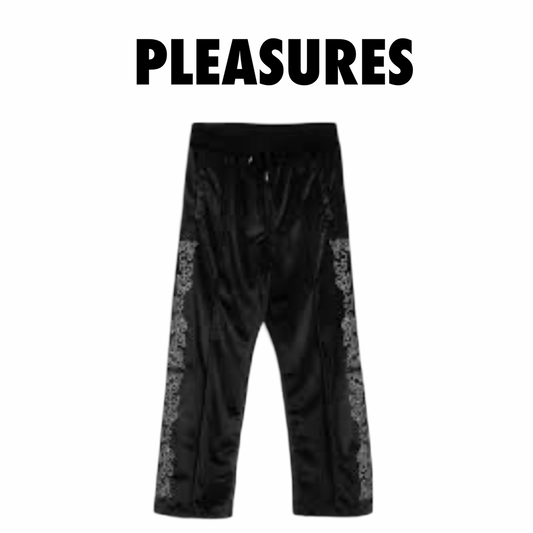 Pleasures UNQUOTE VELOUR TRACK PANTS