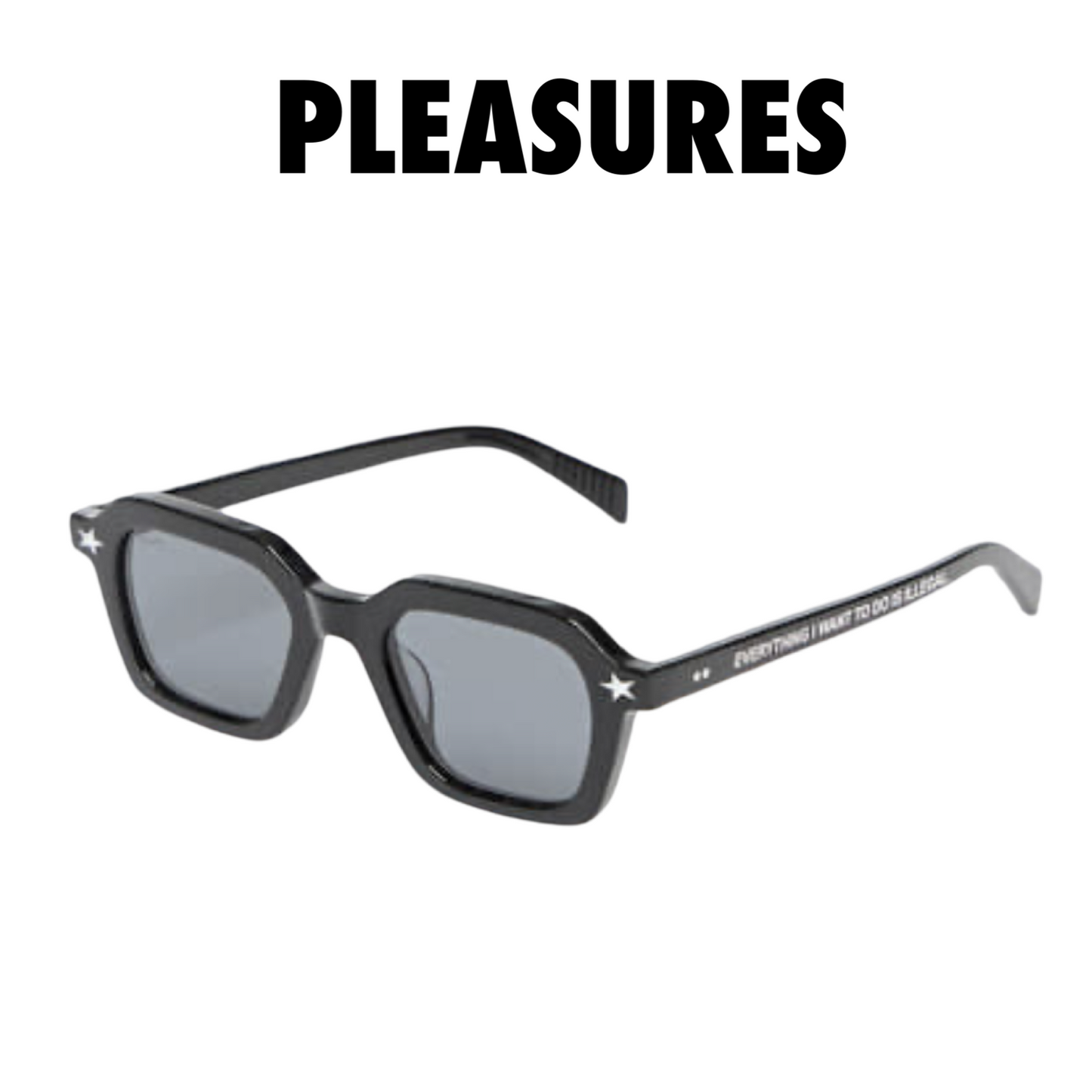 Pleasures Era Sunglasses black