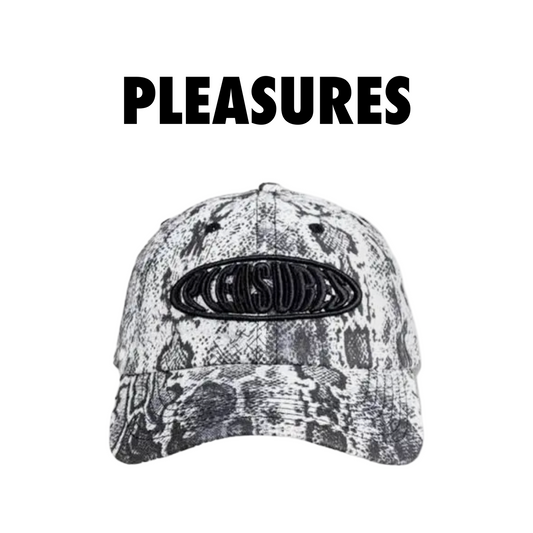 Pleasures Bubble Logo Snakeskin hat