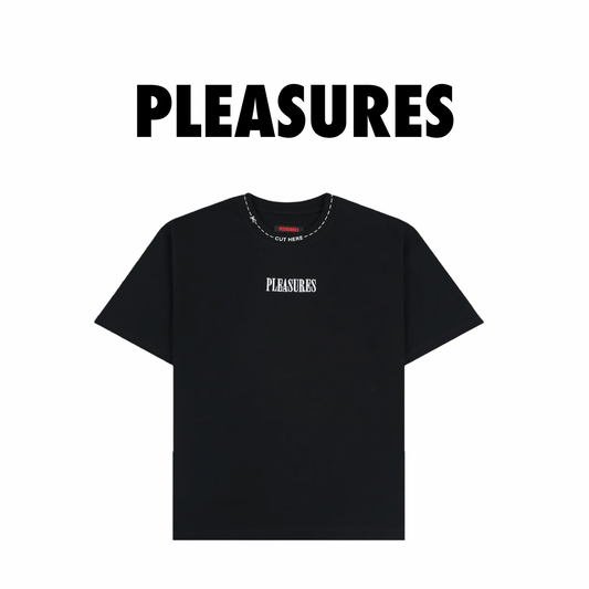 Pleasures Cut Here Tee Black