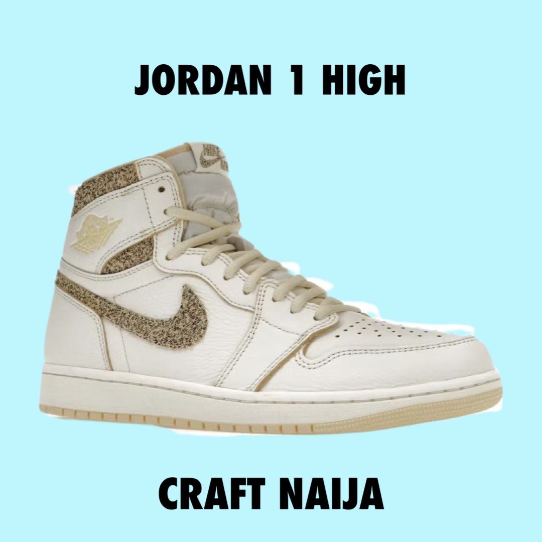 Jordan 1 Retro High OG
Craft Vibrations Of Naija