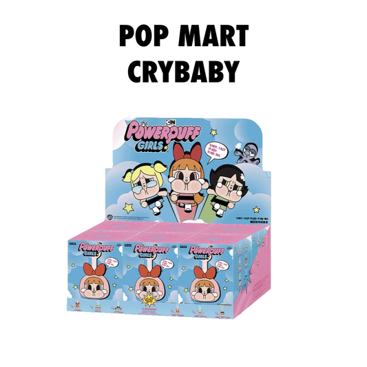 Pop Mart CryBaby x Powerpuff Girls Series Vinyl Face Plush