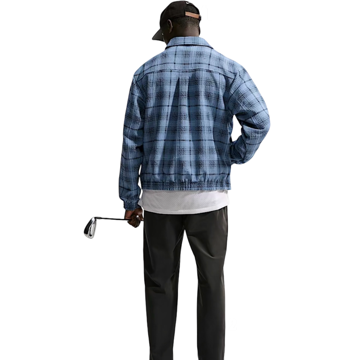 Nike TartanMen's Loose Golf Jacket
