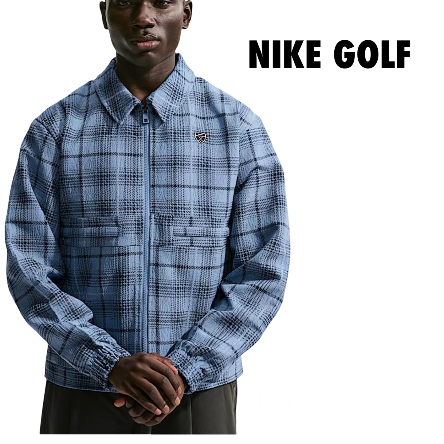 Nike TartanMen's Loose Golf Jacket