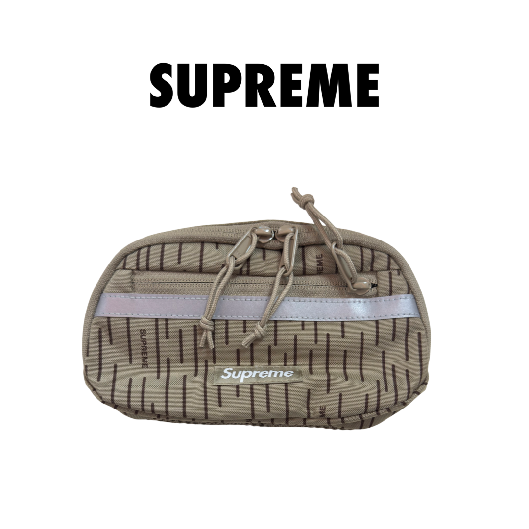 Supreme Mini Side Bag Tan Rain