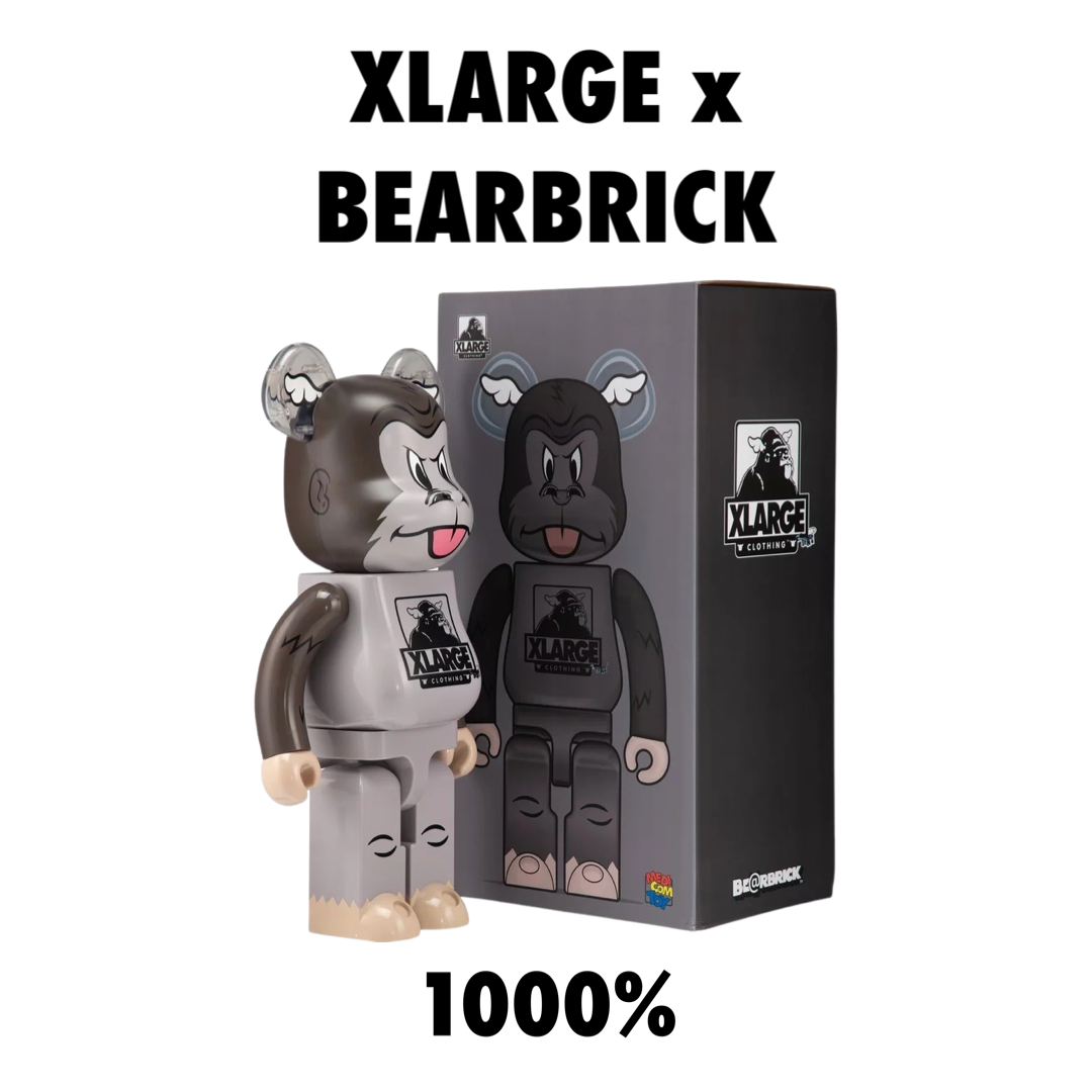 Bearbrick XLARGE x D*Face 1000%
