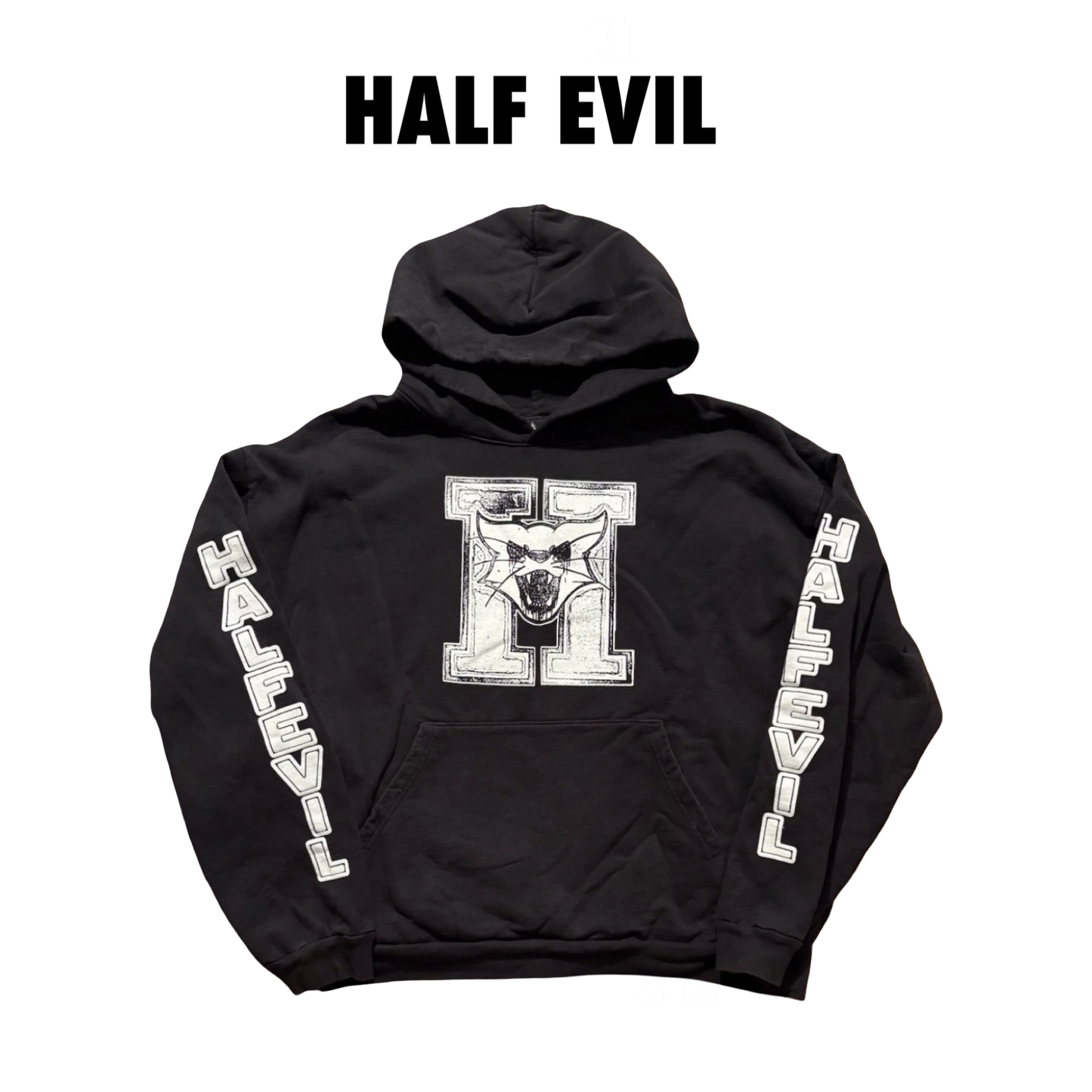 Half Evil - 3 Lives Hoodie