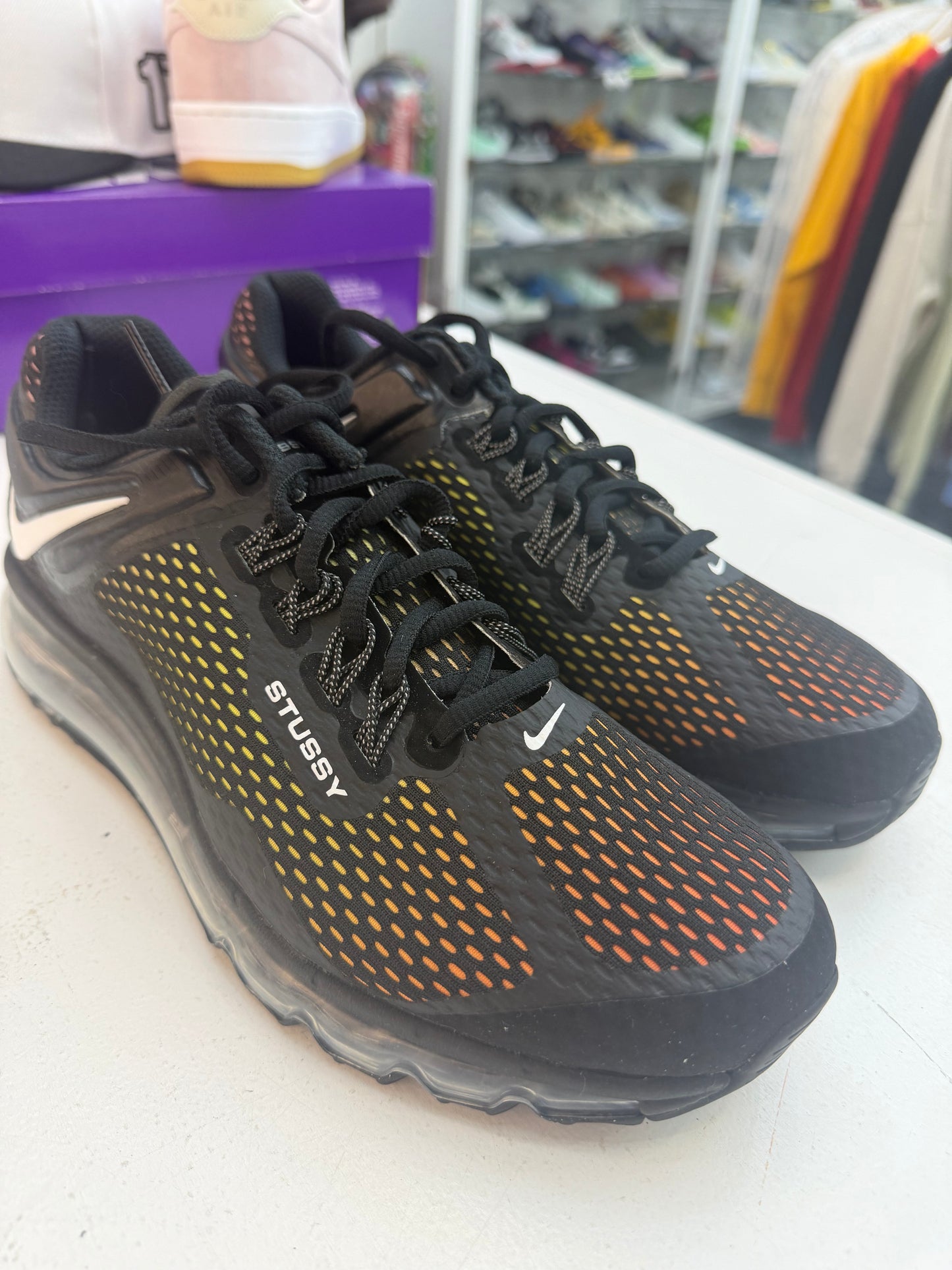 Nike Air Max 2013 Stussy black