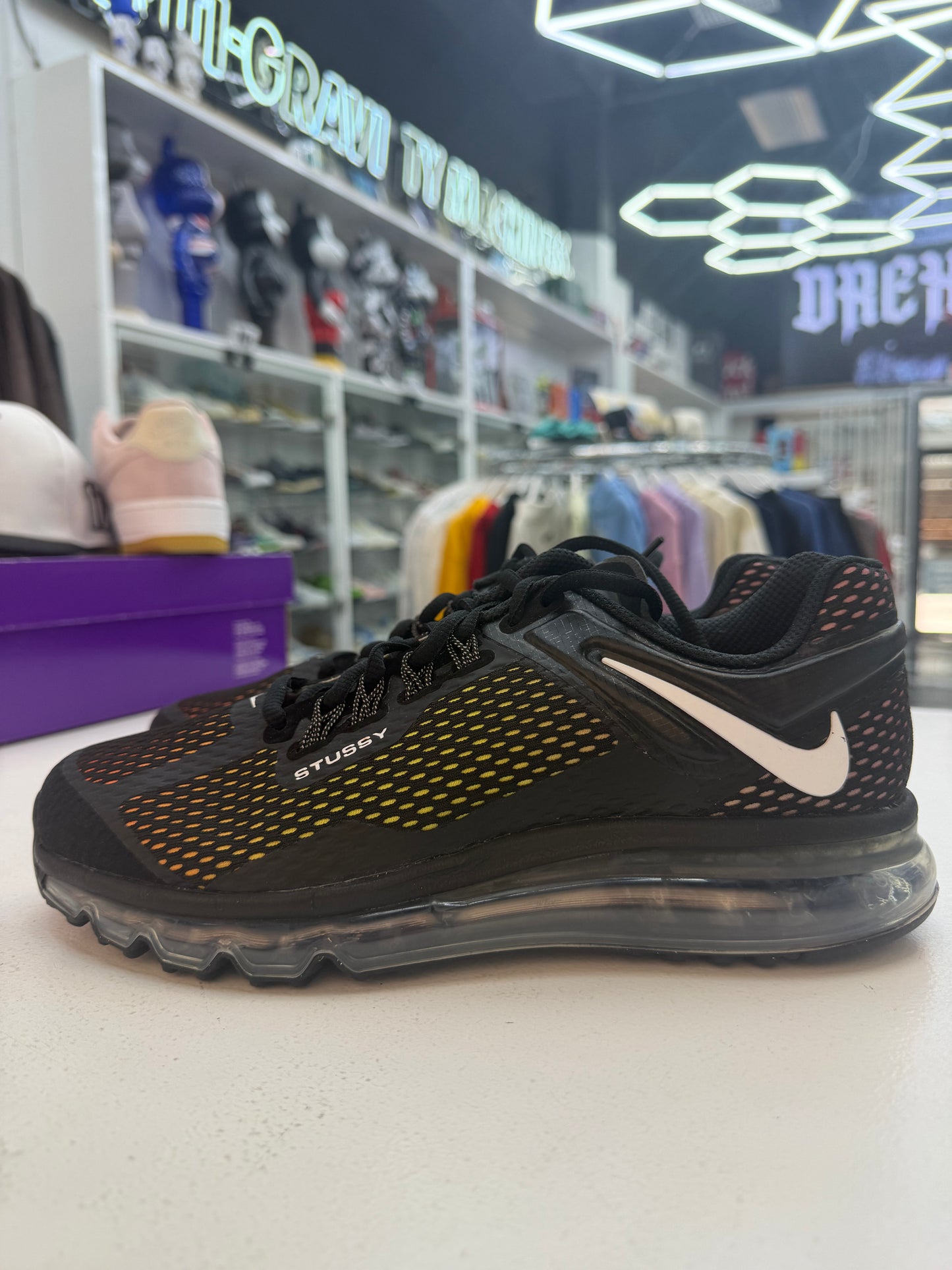 Nike Air Max 2013 Stussy black