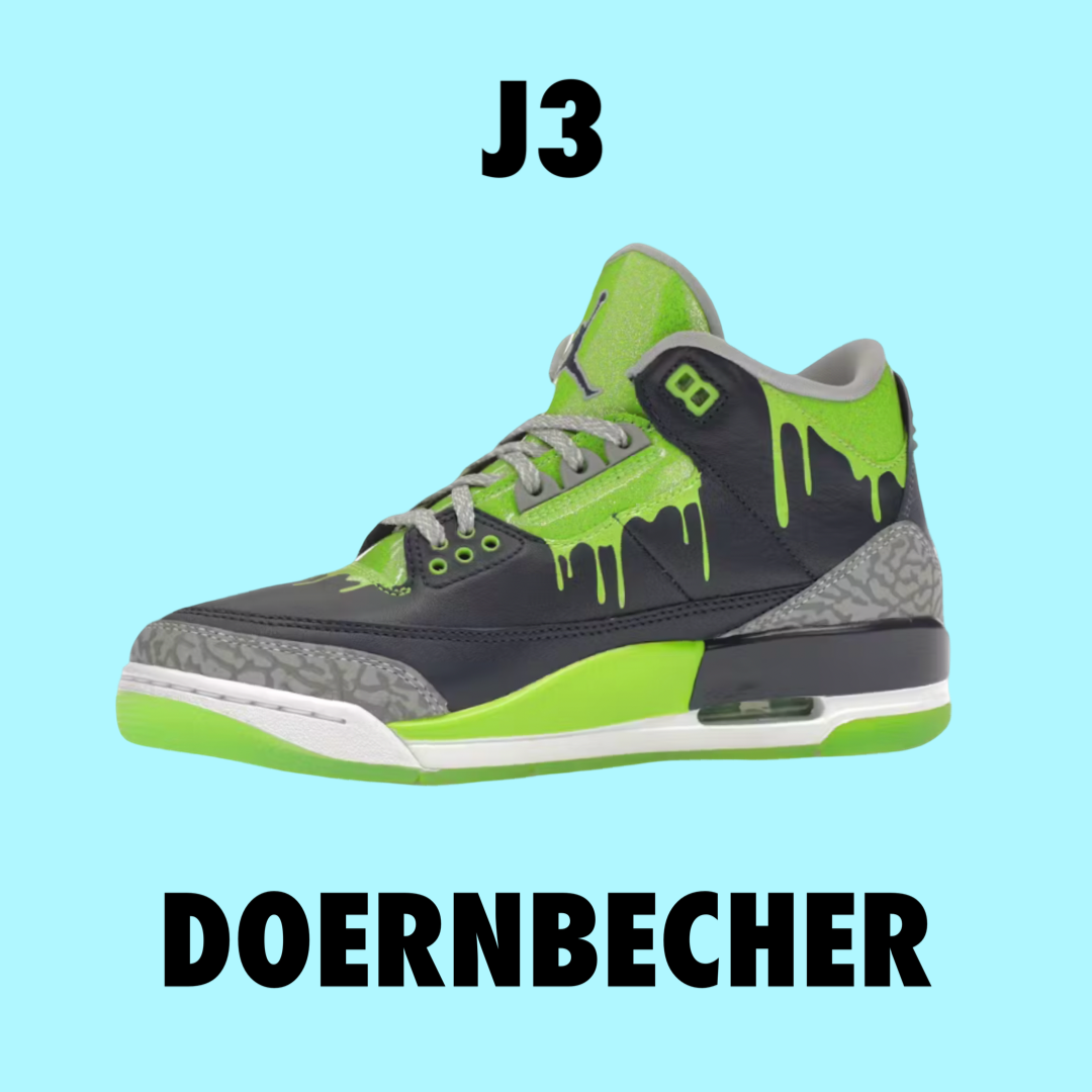 Jordan 3 Doernbecher