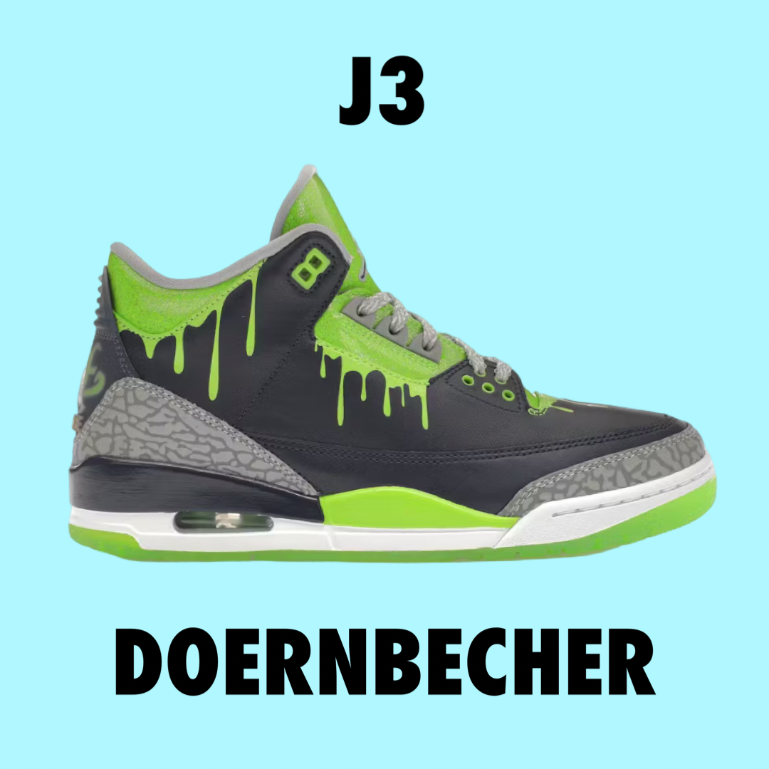 Jordan 3 Doernbecher