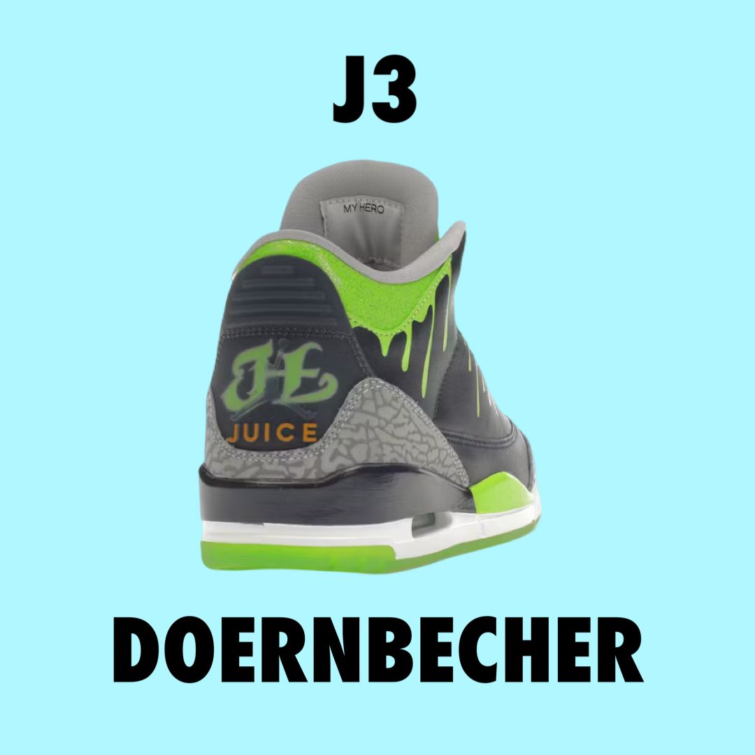 Jordan 3 Doernbecher