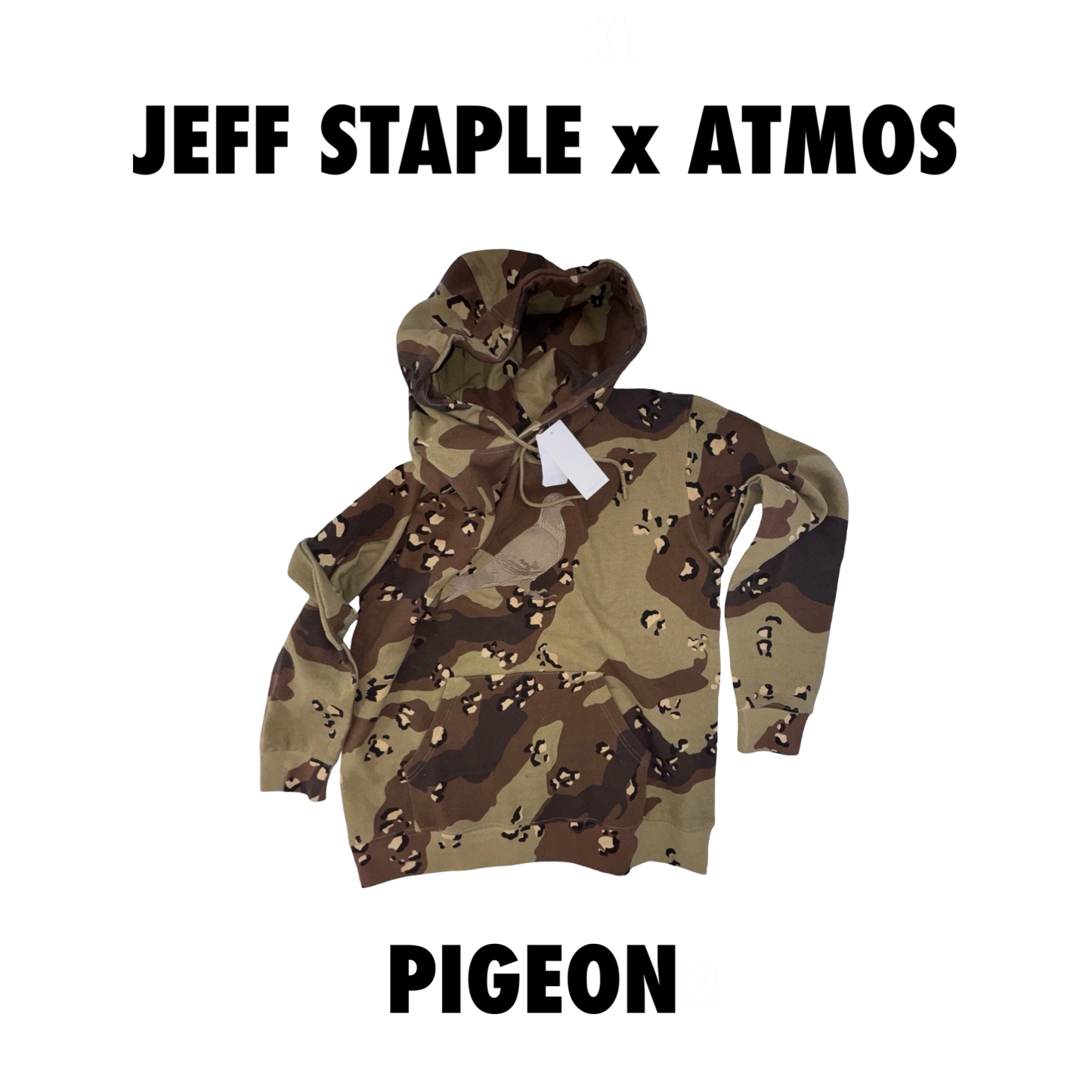 Jeff Staple x Atmos circa 2020 complex Hoodie Camo