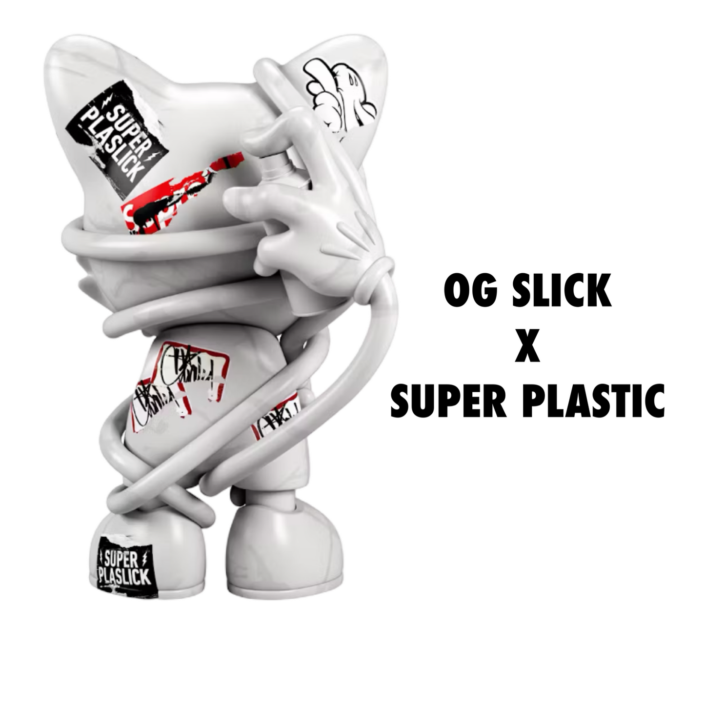 Janky De Slick Marble 8" Vinyl  NTWRK Excl. by OG Slick x New  x Superplastic 1/444