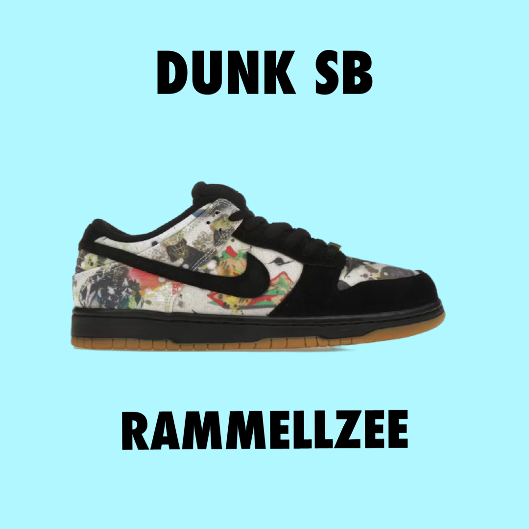 Nike SB Dunk Low
Supreme Rammellzee