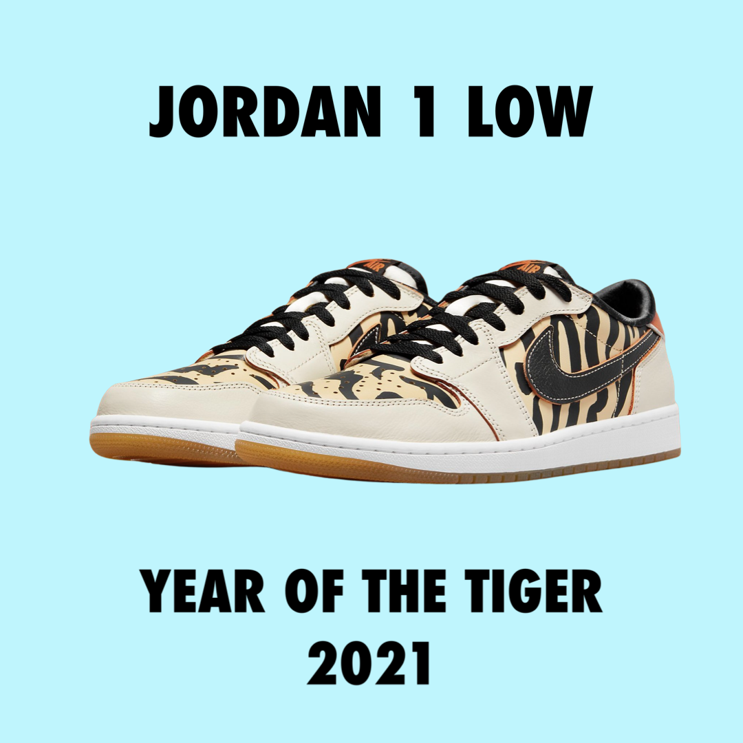 Jordan 1 Low Year of the Tiger 2021