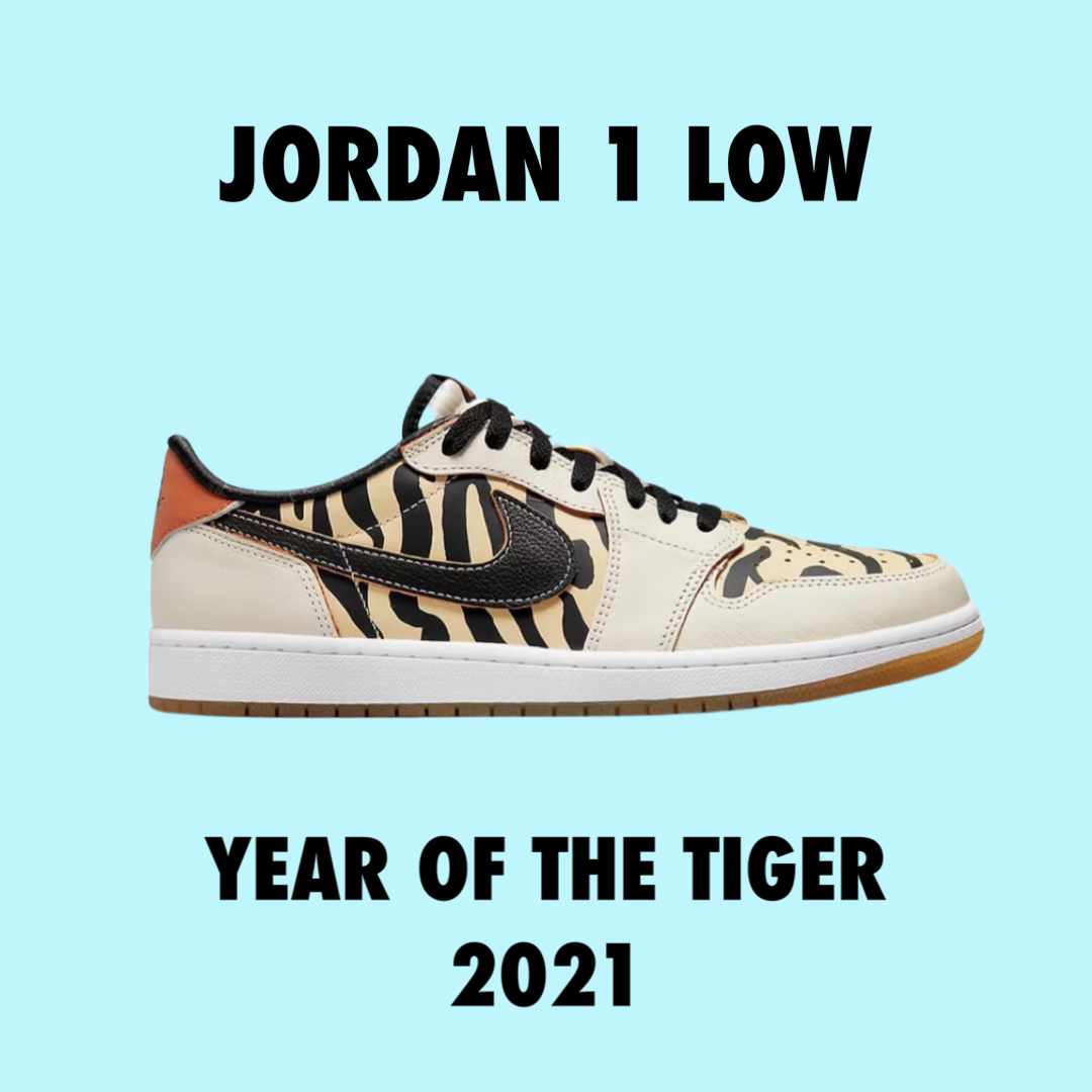 Jordan 1 Low Year of the Tiger 2021