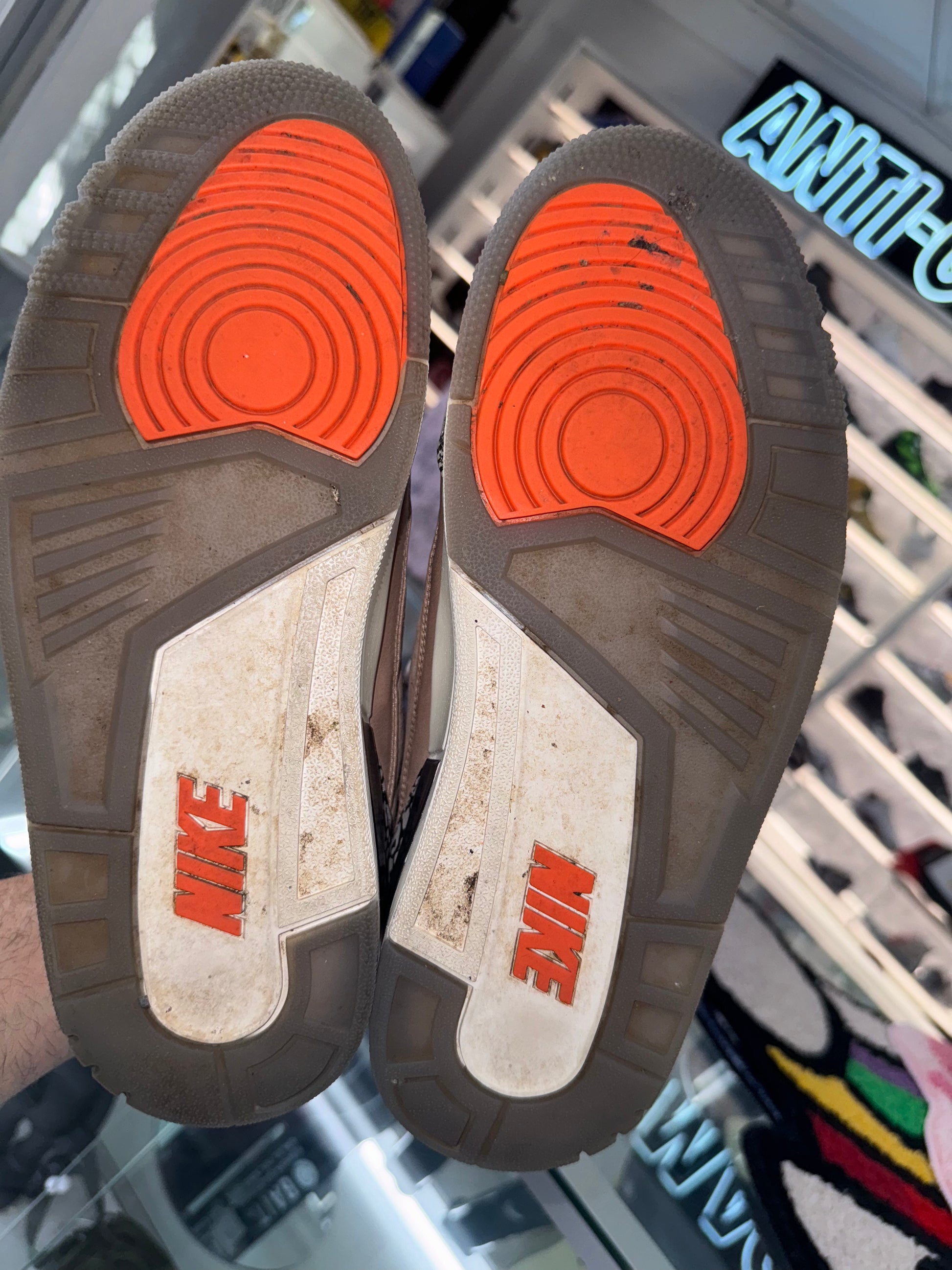 Jordan 3 Tinker JTH Timberlake f f promo sample Drexlers