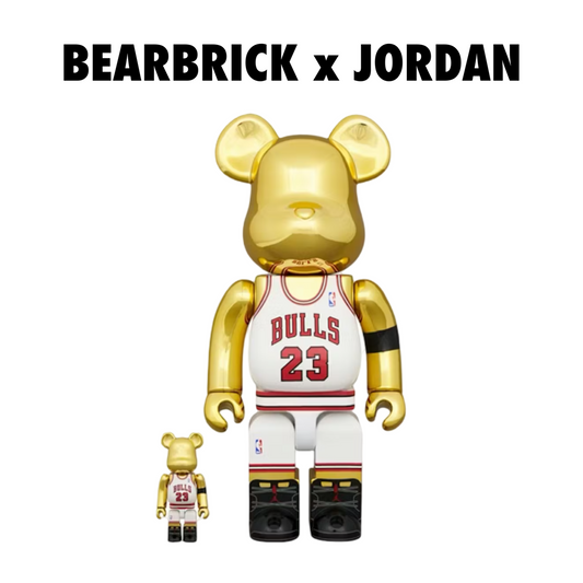 Bearbrick Michael Jordan 1991 World Champion 100% & 400% set