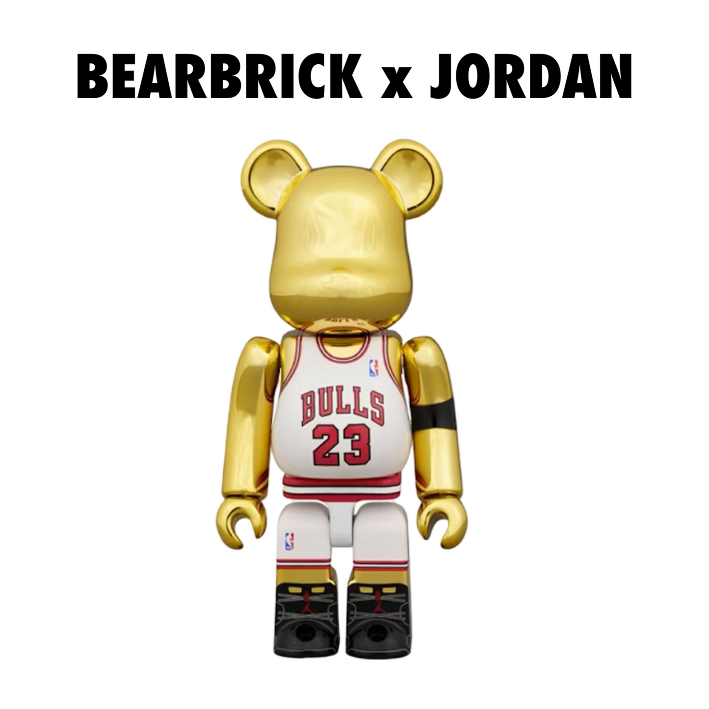 Bearbrick Michael Jordan 1991 World Champion 100% & 400% set