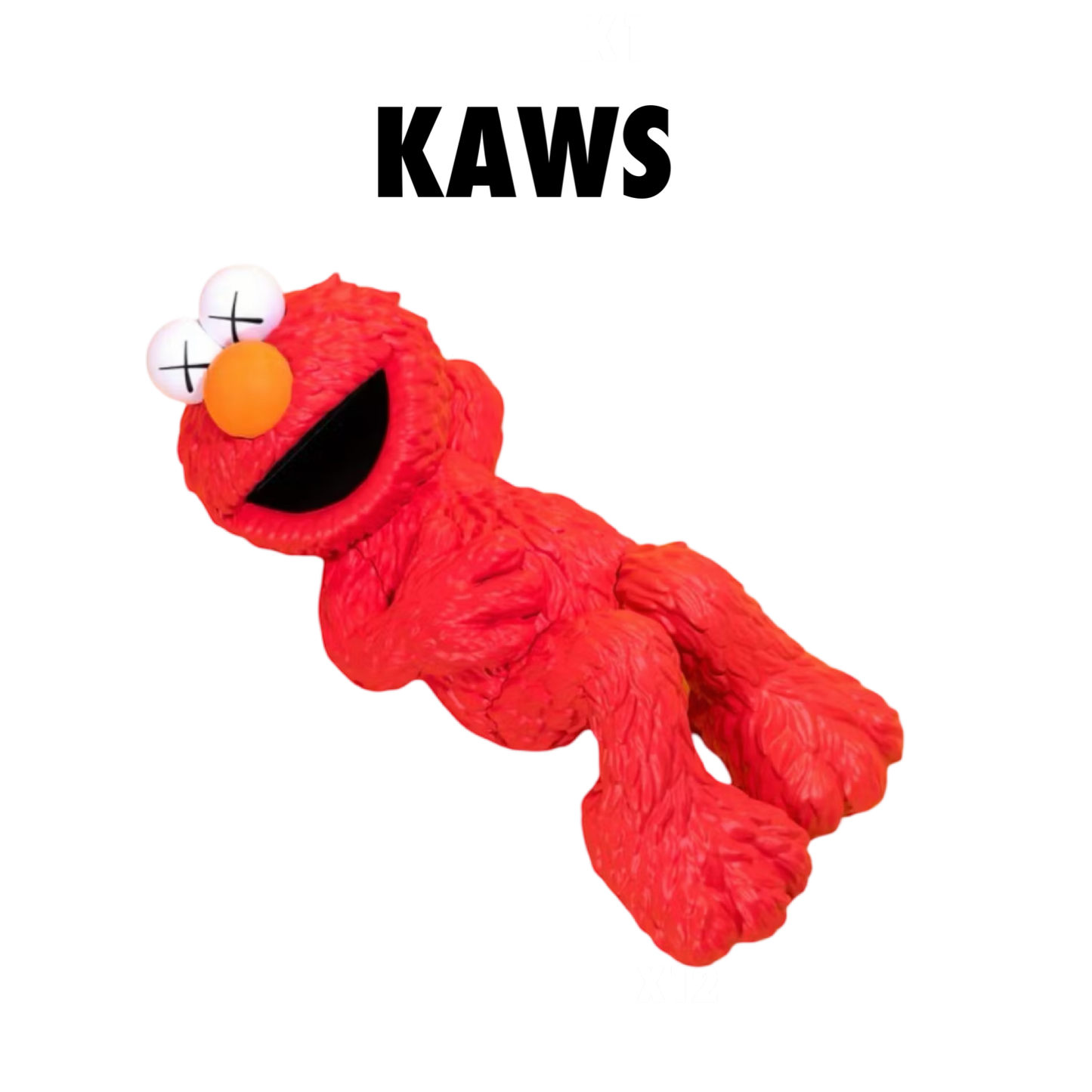 KAWS & Sesame Street Elmo Vinyl figure