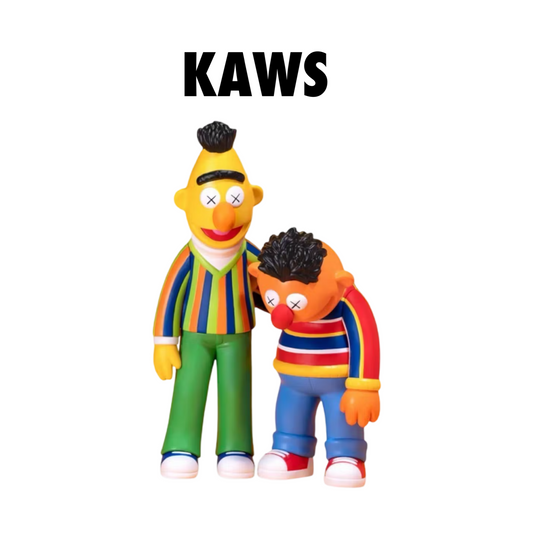 KAWS & Sesame Street Bert & Earnie Vinyl figure