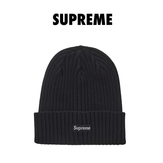 Supreme Overdyed  Beanie black