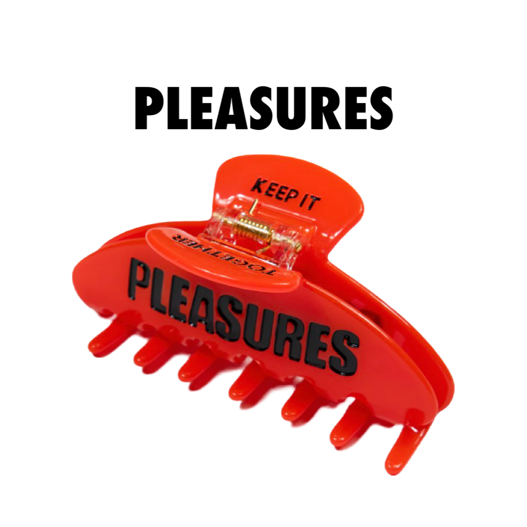 Pleasures Hair Clip Red