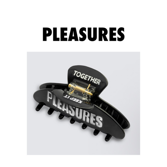 Pleasures Hair Clip Black