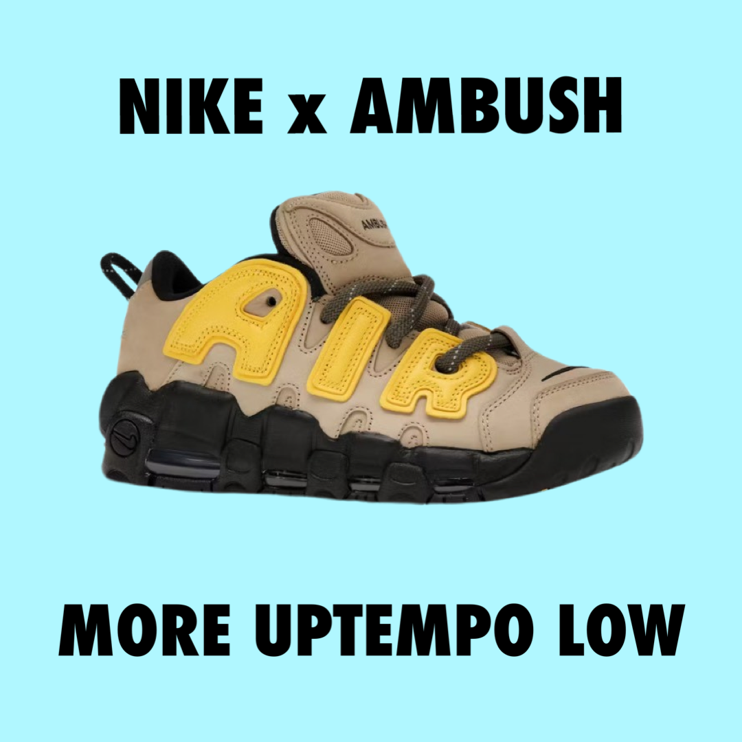 Nike Air More Uptempo Low
AMBUSH Vivid Sulfur Limestone
