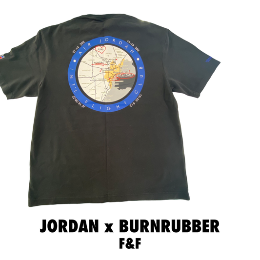 Jordan x TWO|18(BURNRUBBER) F&F tee
