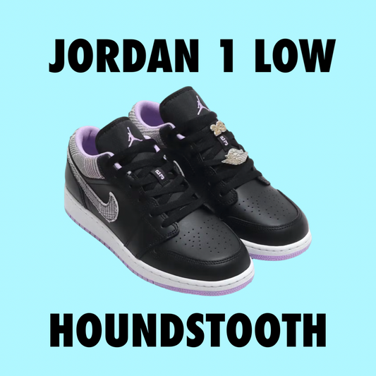 Air Jordan 1 Low Houndstooth (GS)