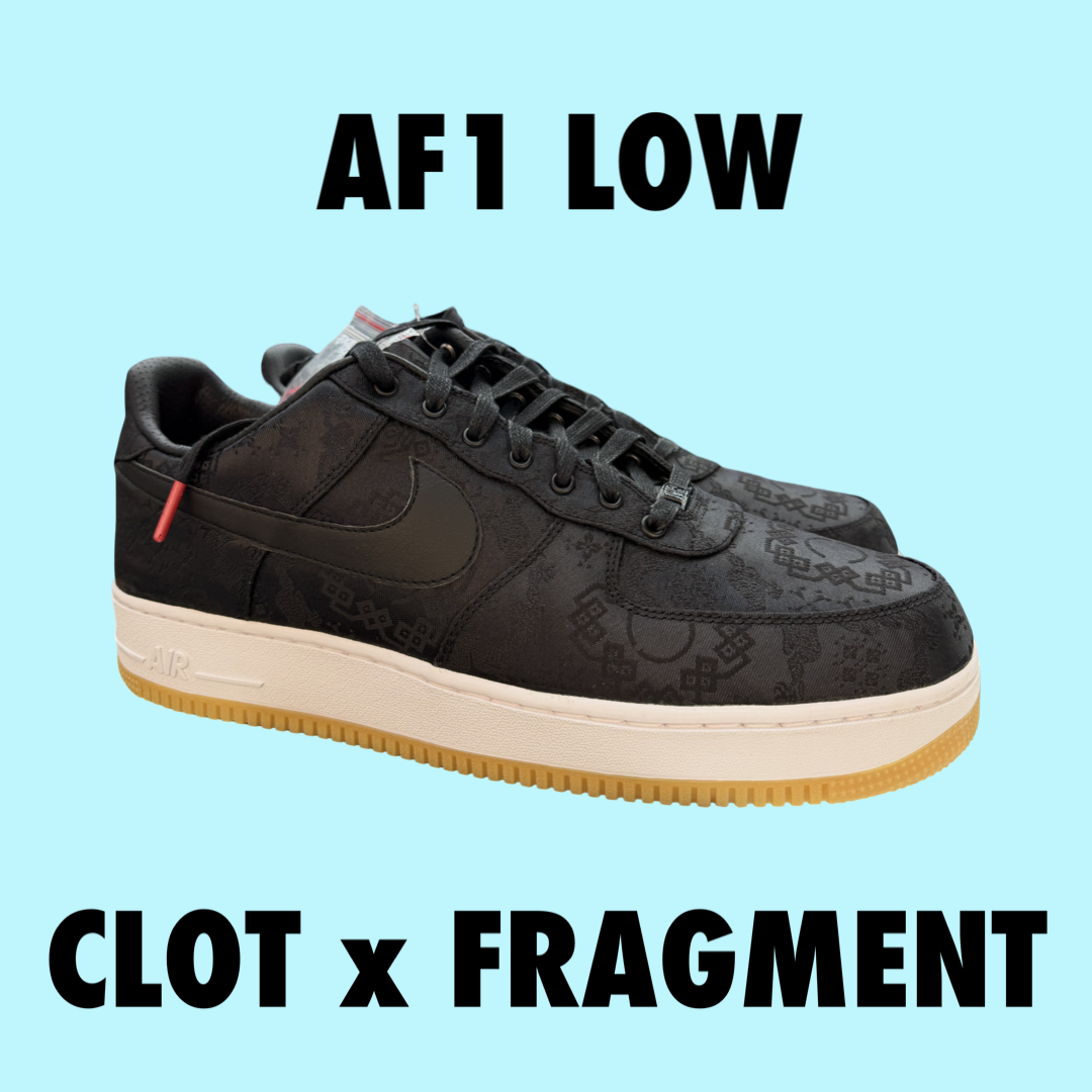 Nike Air Force 1 Low Fragment ×  Clot