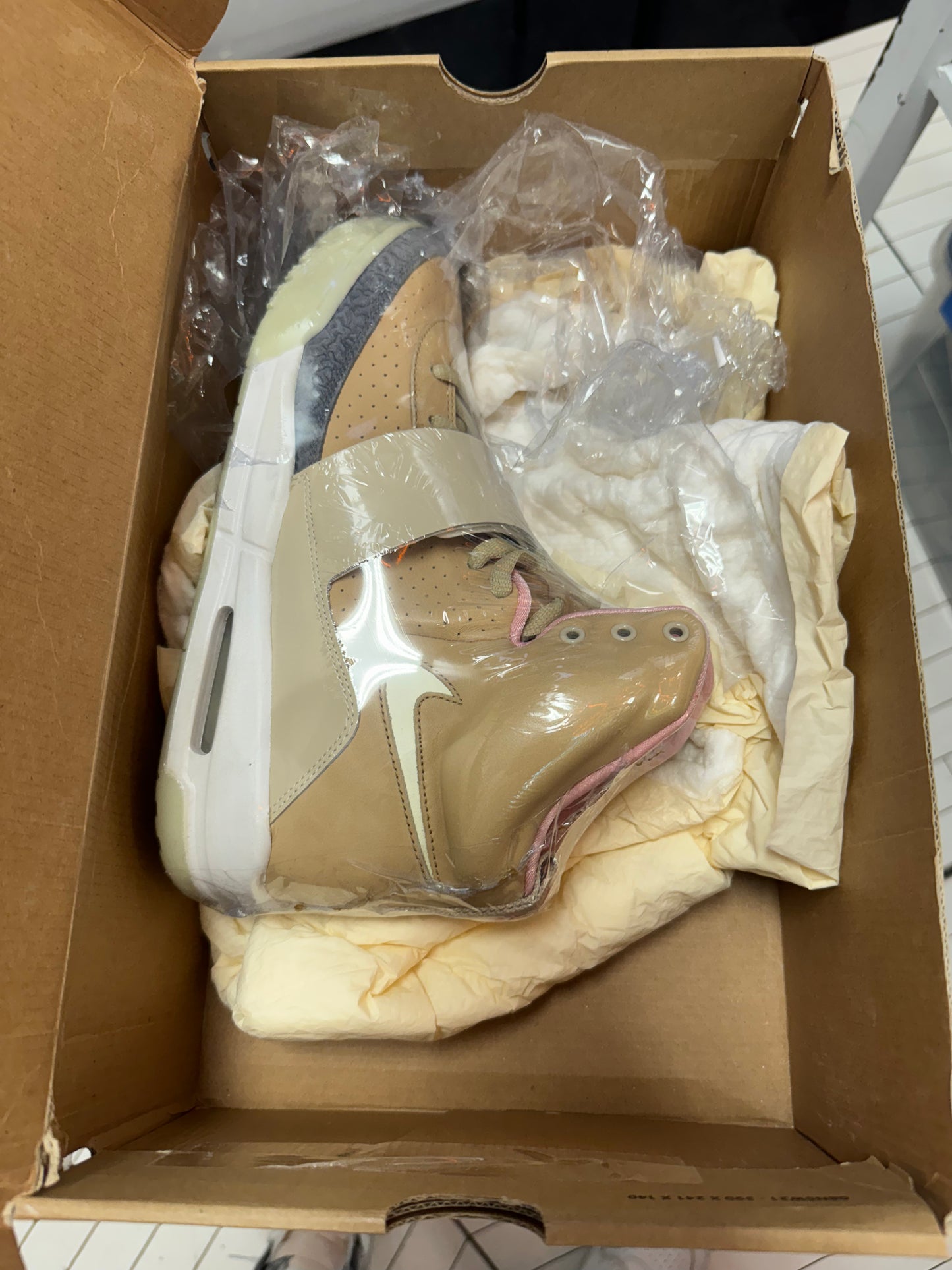 Nike Air Yeezy 1 Net Tan