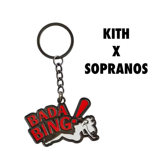 Kith x The Sopranos Bada Bing Keychain