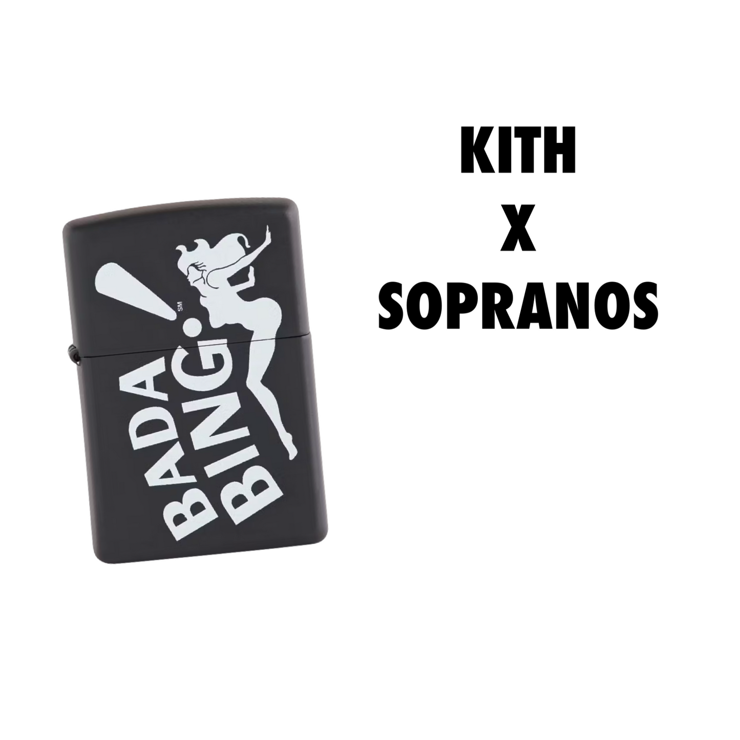 Kith x The Sopranos Zippo Lighter