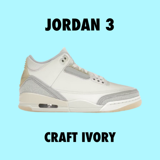 Jordan 3 Retro
Craft Ivory